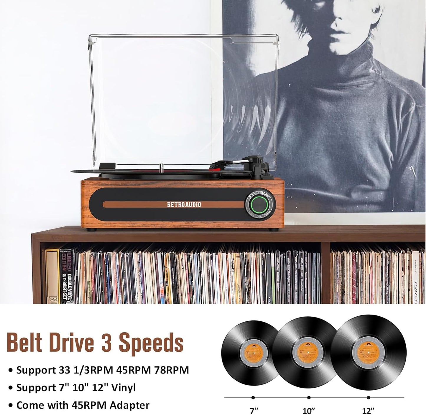 TOCADISCOS RETROAUDIO