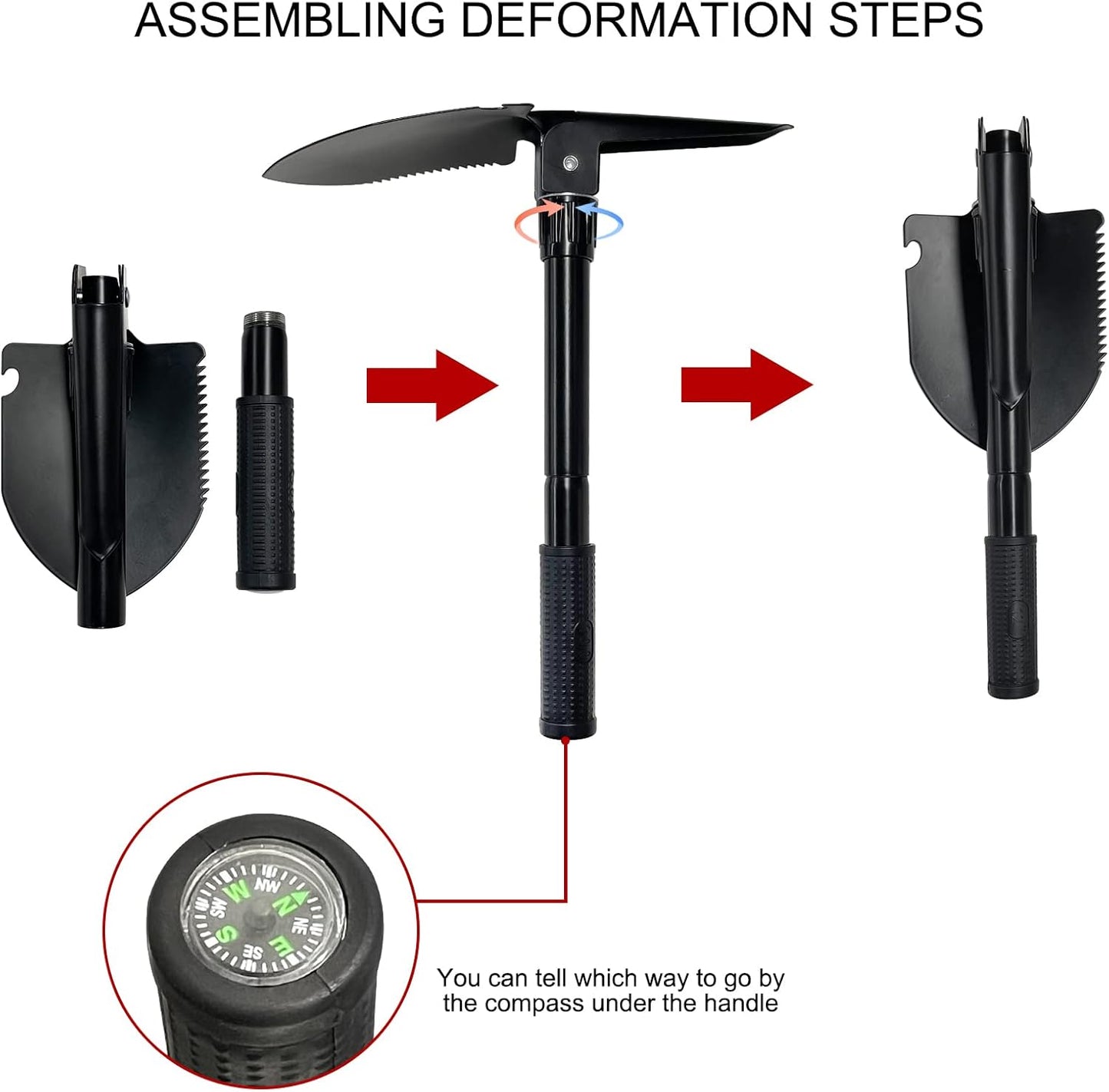 Detector de metales para adultos de perilla