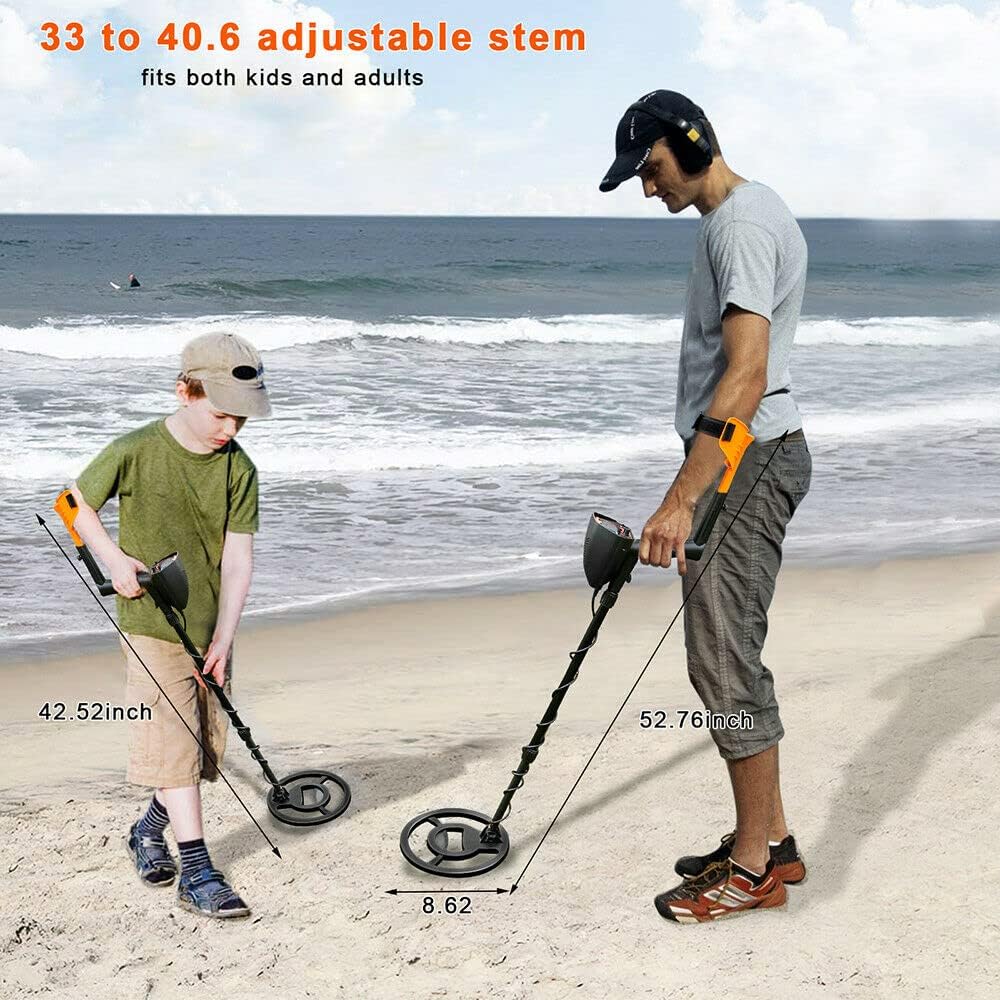 Detector de metales para adultos de perilla