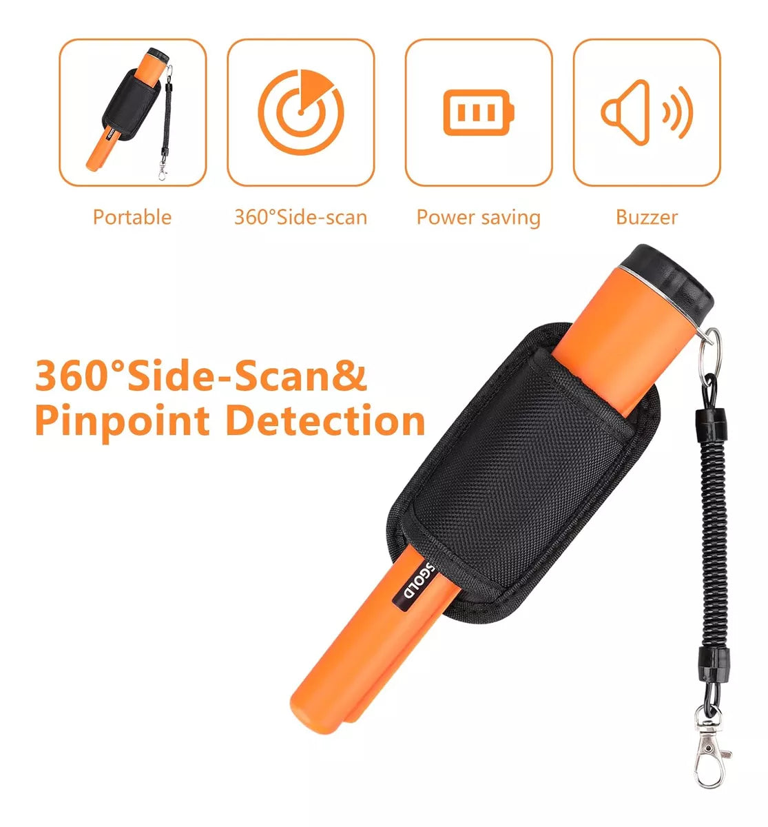 Detector De Metales De Mano Pinpointer
