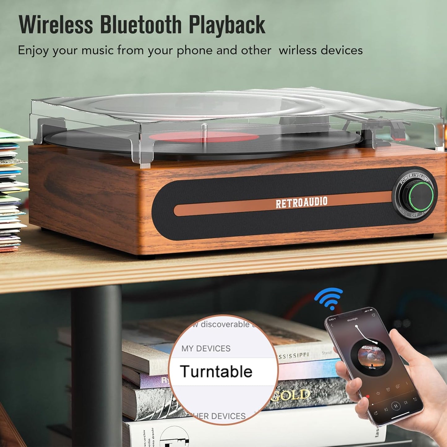 TOCADISCOS RETROAUDIO