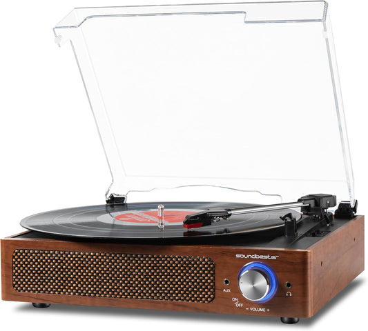 Tocadiscos de vinilo con receptor Bluetooth integrado