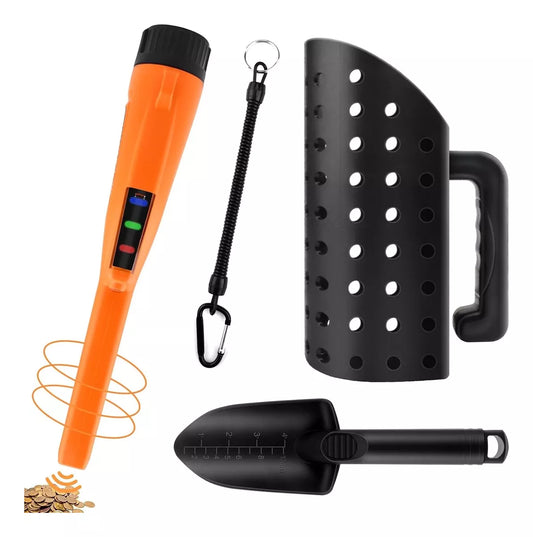 Detector De Metales Pinpointer Impermeable Y Kit Accesorios