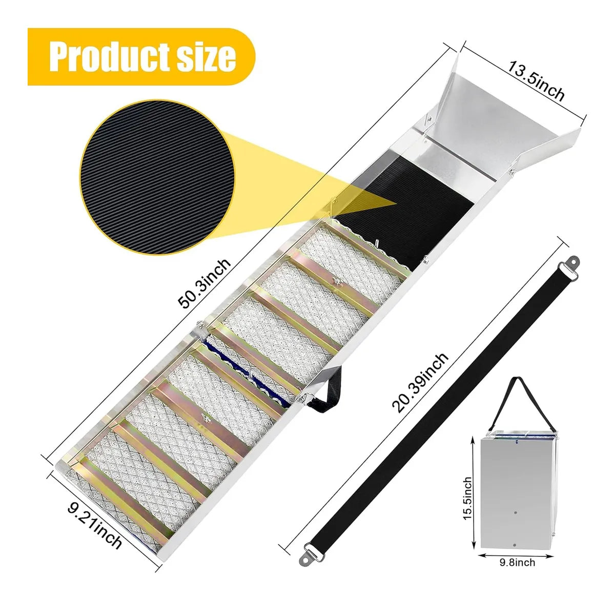 Caja De Esclusa De Oro Mineria Plegable