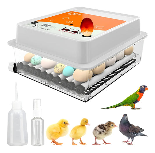 Incubadora De 36 Huevos De Giro Automatico