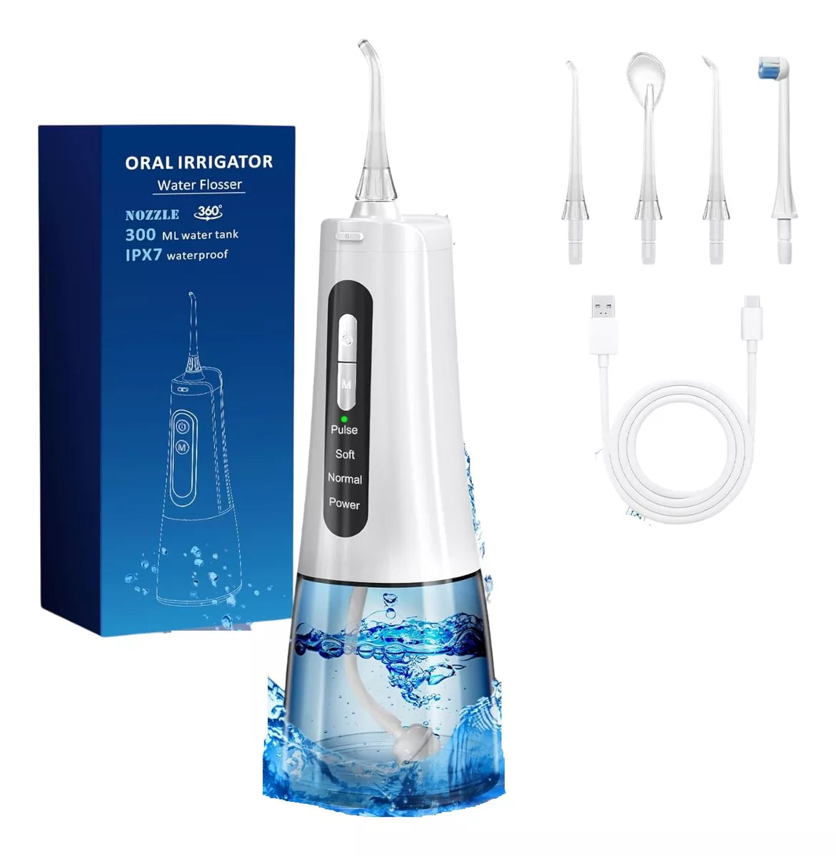 Irrigador Dental De Agua Inalámbrico Para Limpieza