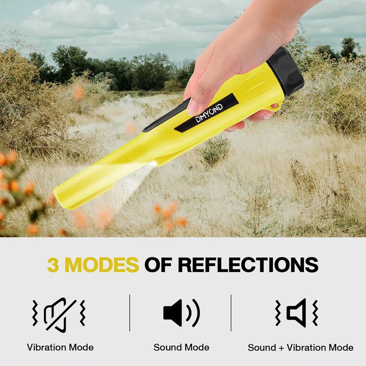 Detector De Metales De Mano Pinpointer Impermeable