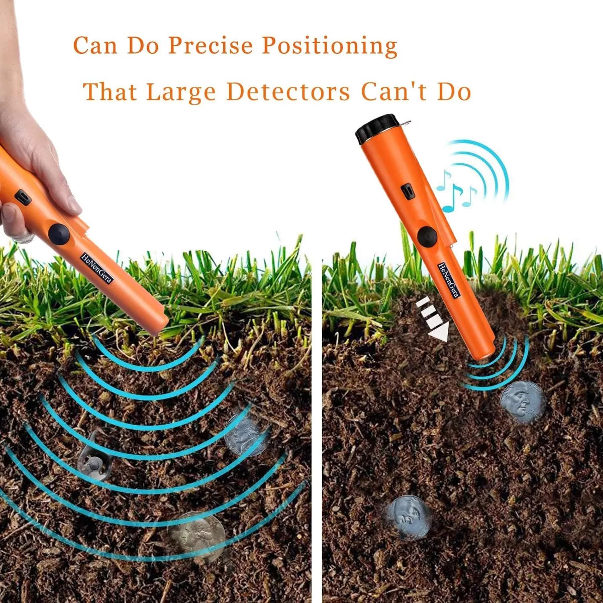 Detector De Metales De Mano Pinpoint